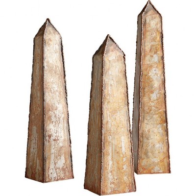 Cyan Design - Peaky - Sculpture (Set Of 2) - 3.5 Inches Wide By 18 Inches High