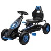JANSNO Pedal Go Kart Ride-On Toy for Kids 5-12 with Suspension, Hand Brake & DWear-Resistant Tread - 4 of 4