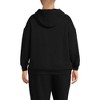 Lands' End Women's Serious Sweats Relaxed Long Sleeve Hoodie Sweatshirt - image 2 of 3