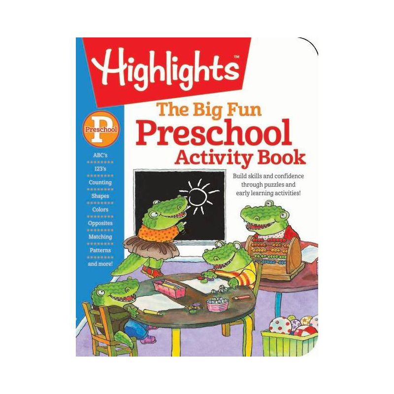 Big Fun Preschool Activity Book (Workbook) (Paperback), 1 of 2
