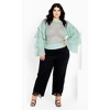 Women's Plus Size Estelle Sweater - ether | CITY CHIC - image 2 of 4