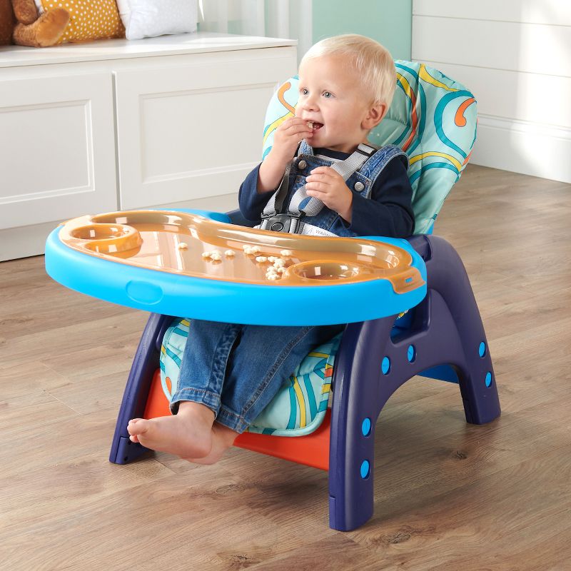 Badger Basket Envee II Baby High Chair with Playtable Conversion, 4 of 15