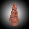 Transpac 10.0 Inch Stacked Jack-O-Lantern Tree Halloween Pumpkins Light Up Pumpkin Figurines - 3 of 3
