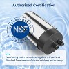 Fil-Fresh 3-Pack Water Filter Replacement for Brita Faucet Filtration System, NSF Certified, BPA-Free, Lasts 4-Months or 100 Gallons, Chrome - 4 of 4