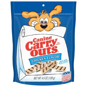 Canine Carry Outs Chicken Chewy Dog Treats - 1 of 4