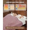 Heated Blanket, Soft Washable Thick Tufted Electric Blanket, Heating Blanket for Bedding, 10 Heating Levels & 10 Time Settings,  Machine Washable - 3 of 4