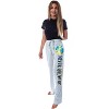 Disney Women's Tinker Bell Never Grow Up Soft Touch Cotton Pajama Pants - 4 of 4