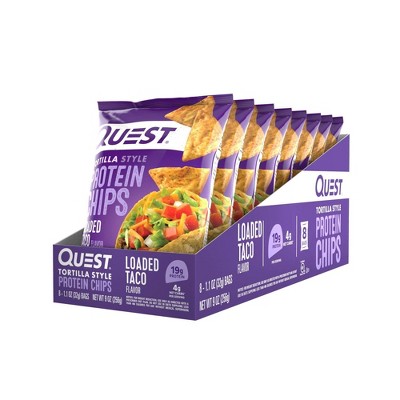 Quest Tortilla Chip Loaded Taco - 8ct/1.1oz