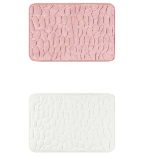 REGALWOVEN Memory Foam Non-Slip Water Absorbent Bathroom Mats 2 Pcs - 1 of 4