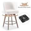 Bekrvio 26'' Counter Height Bar Stools, Linen Fabric - 3 of 4