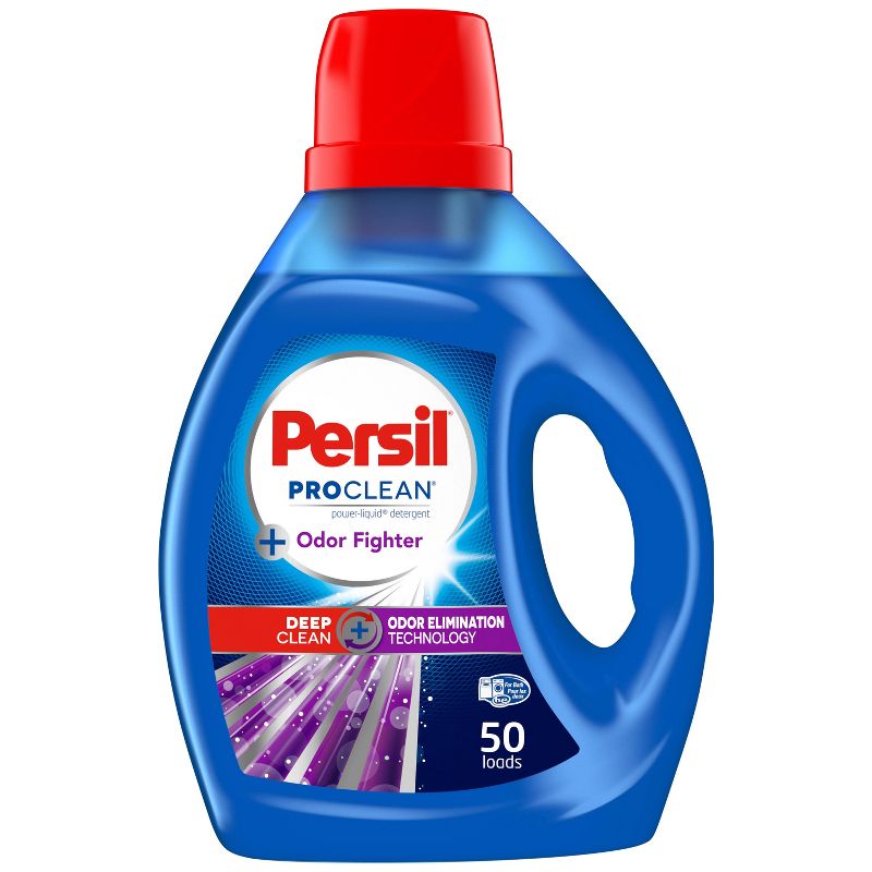 Persil 2in1 Odor Fighter Liquid Laundry Detergent - 100 fl oz, 1 of 10