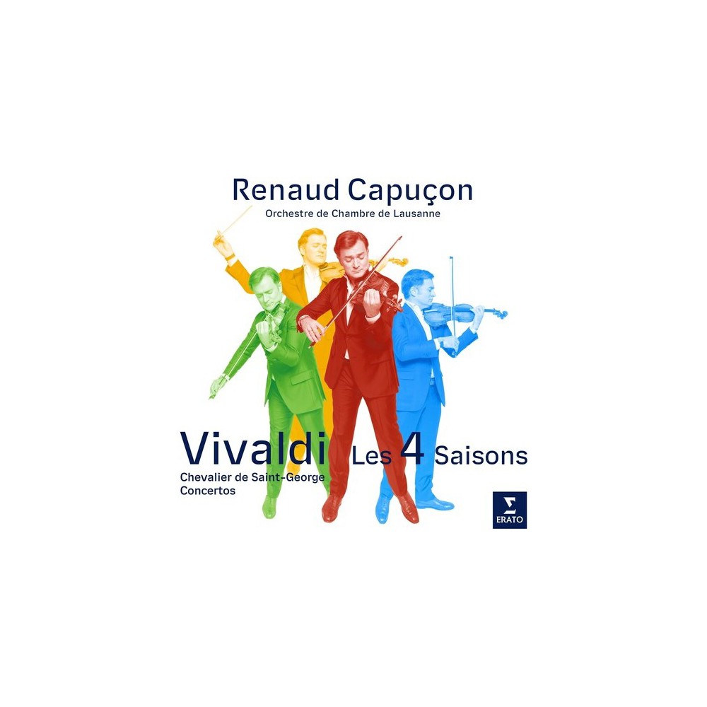 Renaud Capucon - Vivaldi: The Four Seasons Chevalier de Saint-Georges: Violin Concertos (CD)