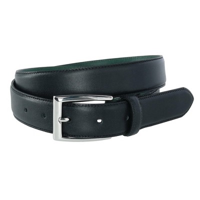 Crookhorndavis Men's Ciga Calfskin Leather Casual Belt With