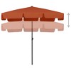 vidaXL Beach Umbrella Terracotta 78.7 in.x49.2 in. - 3 of 4