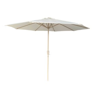 9FT Outdoor Patio Umbrella with UV 50+ Protection, Wind Vent, Push Button Tilt & Crank for Garden, Beach, and Backyard Shade-Coolbibila - 1 of 4