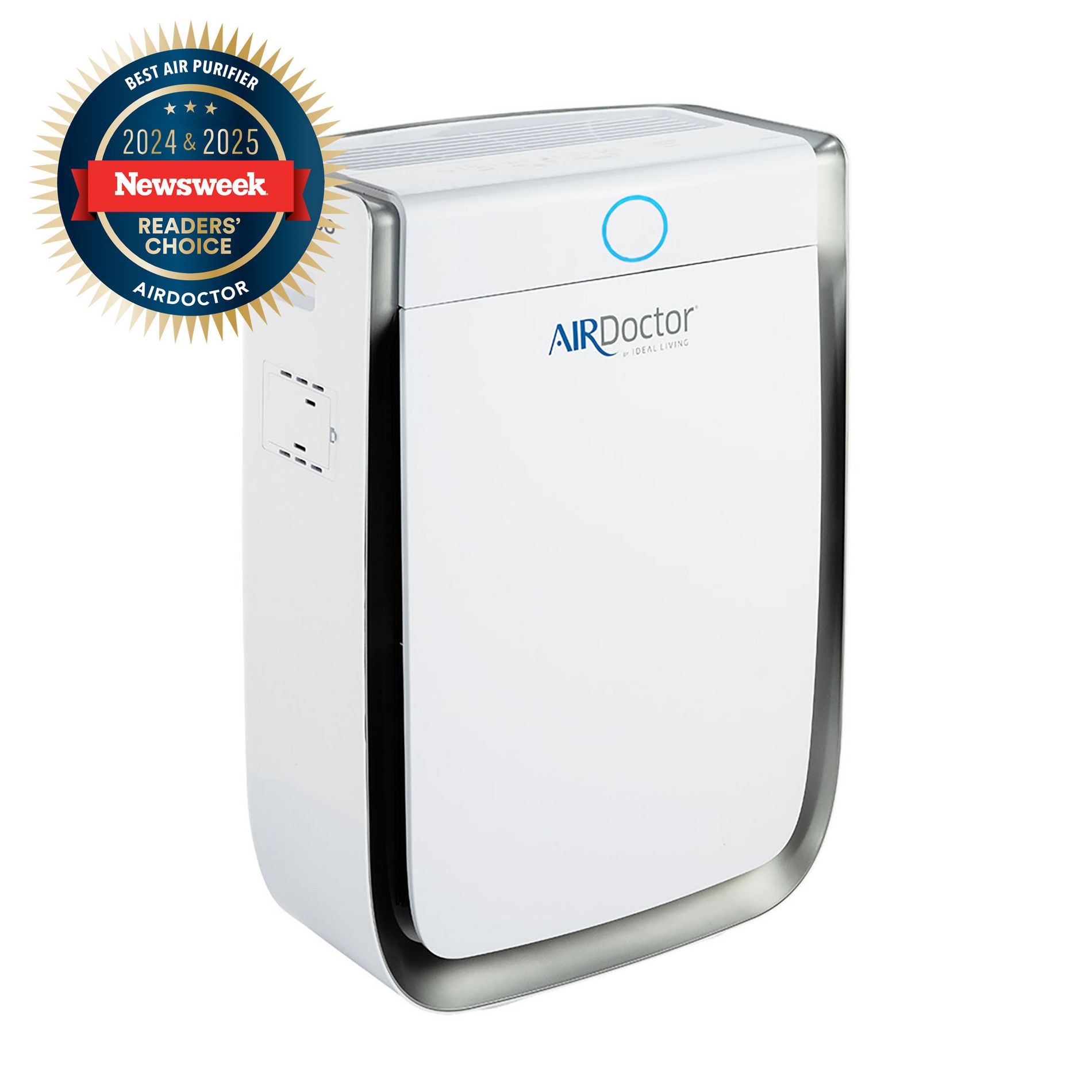 AIRDOCTOR AD3500 Air Purifier for Home and Large Rooms Up to 1260 sq. ft. 2x/hour | UltraHEPA, Carbon, VOC Filters and Air Quality Sensor