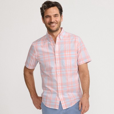 Lands' End Men's Short Sleeve Essential Lightweight Poplin