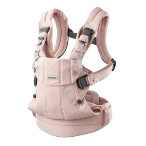 BabyBjörn Baby Carrier Harmony Woven Melange - Light Pink - 1 of 4