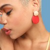 SOHI Women's Contrast Drop Earrings - 3 of 3