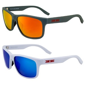 2 Pairs of Epoch Eyewear Delta Glasses with Red Mirror, Blue Mirror Lenses - 1 of 4