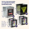 4E's Novelty 8 Pack Racing Theme Bucket Centerpiece – Race Car Birthday Party Decorations, Popcorn Treat Boxes, Checkered Box Snack Holders for Kids - 2 of 4