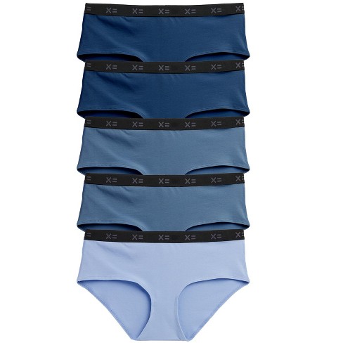 Tomboyx Lightweight 5-pack Hipster Underwear, Cotton Stretch Comfortable  Size Inclusive (xs-4x) Bluestone Xxx Large : Target