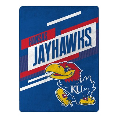 NCAA Signature Kansas Jayhawks 50 x 60 Raschel Throw Blanket