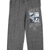 Where The Wild Things Are Literary WIld Thing Parts Men's Heather Gray Sleep Pajama Pants - 2 of 4