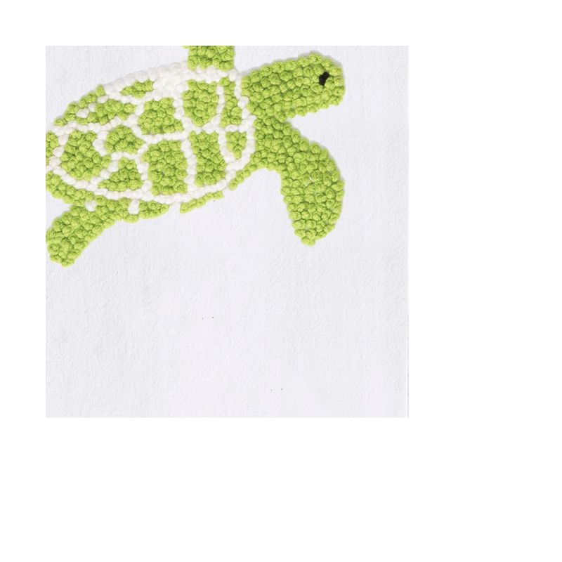 C&F Home Green Turtle French Knot Flour Sack Kitchen Towel, 2 of 5