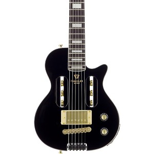 Traveler Guitar EG-1 Custom Electric Travel Guitar Gloss Black - 1 of 4