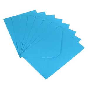 Unique Bargains Blank Paper Mini Vintage DIY Greeting Card Envelopes 50 Pcs - 1 of 4