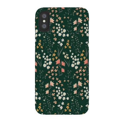Emanuela Carratoni Meadow Flowers Theme Snap iPhone XS Case - Society6