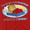 Garfield Pop Out Of Bed Adult T-Shirt Red - 2 of 4