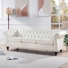 CAVINAS Sofas for Living Room, Modern Sectional Sofa, Upholstered Futon Couch, Oversized Chaise Lounge for Living Room - 3 of 4