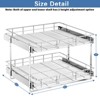 Pull Out Cabinet Organizer, Heavy Duty Cabinet Pull Out Shelves, Slide Out Drawers Organization for Kitchen - 3 of 4