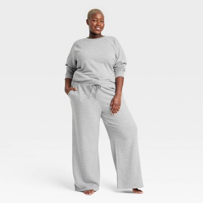 Women's Fleece Wide Leg Lounge Pants - Colsie™