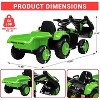 12V 3 in 1 Ride on Excavator & Tractor with Detachable Trailer,Ride on Car Toy with Remote Control - 4 of 4