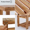 Shoe Bench, 3-Tier Shoe Rack Bench, Seat Holds Up to 200 lb Strong Weight Bearing Sturdy Shoe Organizer Storage Bench for Entryway Bedroom Living Room - 3 of 4
