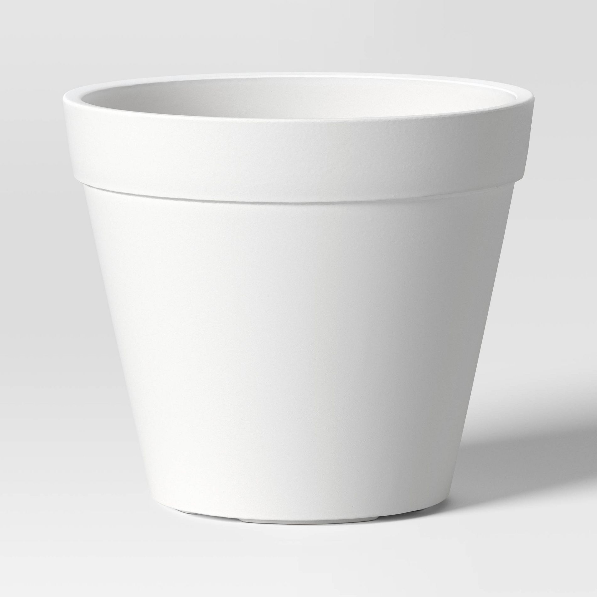 Classic Composite Indoor Outdoor Planter Pot 13.875"x13.875" Cream - Threshold™