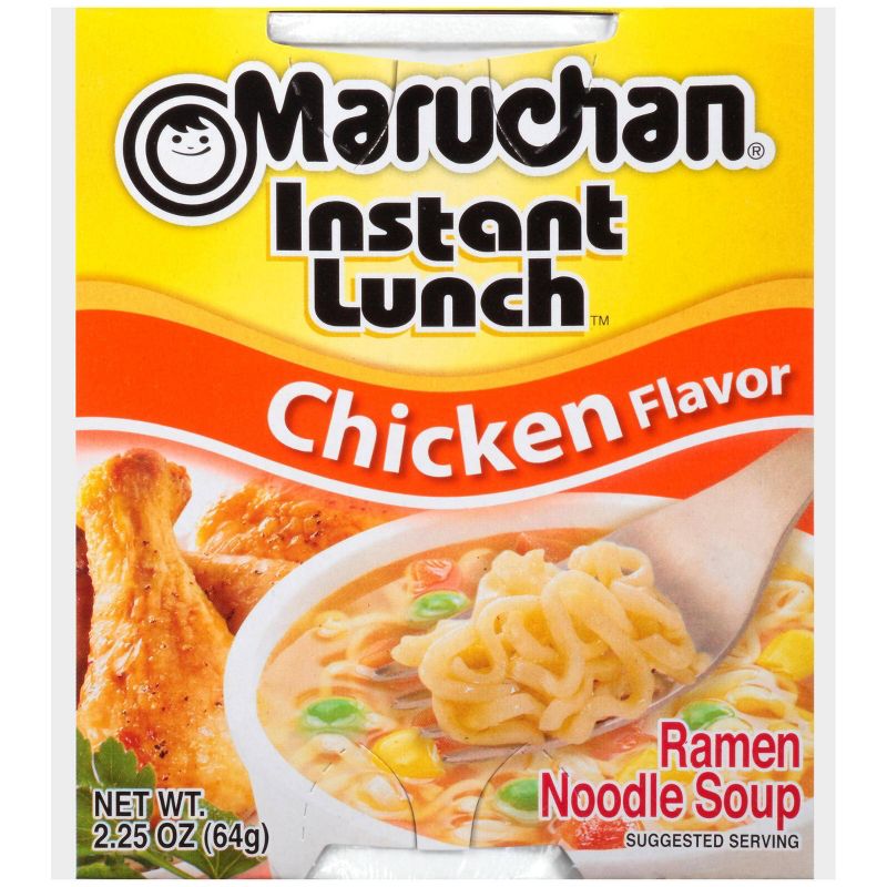 Maruchan Chicken Ramen Noodle Soup Cup - 2.25oz, 2 of 7