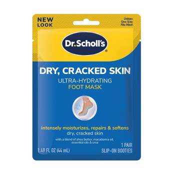 Dr. Scholl's Dry, Cracked Skin Ultra-Hydrating Foot Mask - 1 Pair
