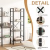 Celebalcony 71.6" H x 57.8"W Etagere Bookcase - 4 of 4