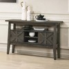 New Classic Furniture, Gulliver Wood Server, Rustic Brown - 2 of 4