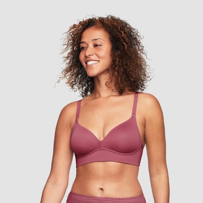 Simply Perfect By Warner's Women's Longline Convertible Wirefree Bra -  Berry 36d : Target
