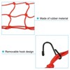 Unique Bargains High Elastic Motorcycle Luggage Straps Bungee Cargo Net with Hooks 3 Packs - 4 of 4