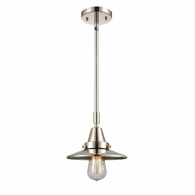 Innovations Lighting Railroad 1 - Light Pendant in  Polished Nickel