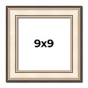 PosterPalooza | Square Contemporary Silver Picture Frame - UV Acrylic, Foam Board Backing, Hanging Hardware - 2 of 4