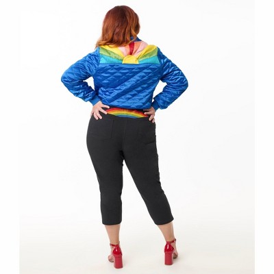Unique Vintage Women's Plus Rachelle Capri Pants