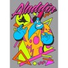 Boy's Aladdin 80s Genie Pull Over Hoodie - 2 of 4