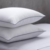 Weatherproof Vintage Microfiber 2pc Bed Pillow - 4 of 4
